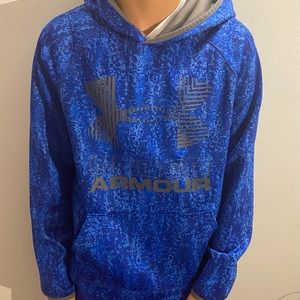 Boys Under Armor Blue Camo Sweatshirt